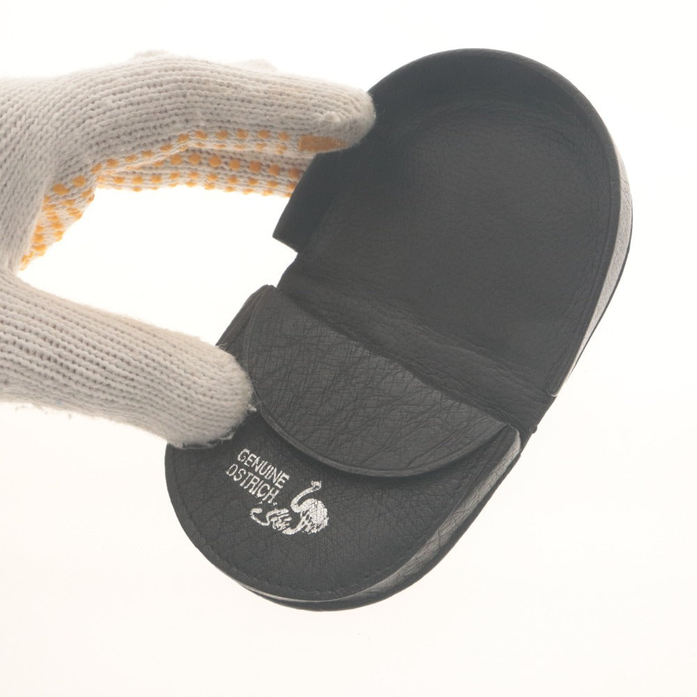 ■ 財布 コインケース 3点セット まとめ売り SMART PEOPLE GENUINE OSTRICH 折り畳み コンパクト ウォレット