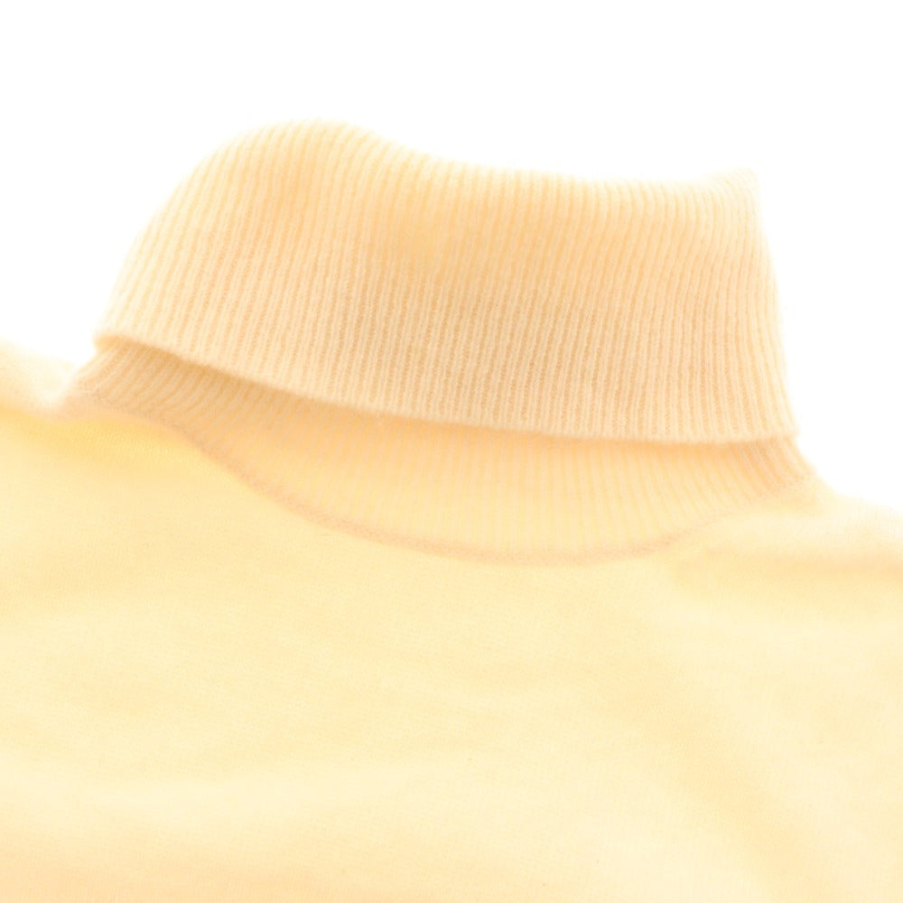 ■ バーバリー アンサンブル タートルネックニット 半袖 カーディガン トップス カシミヤ レディース 1 ホワイト