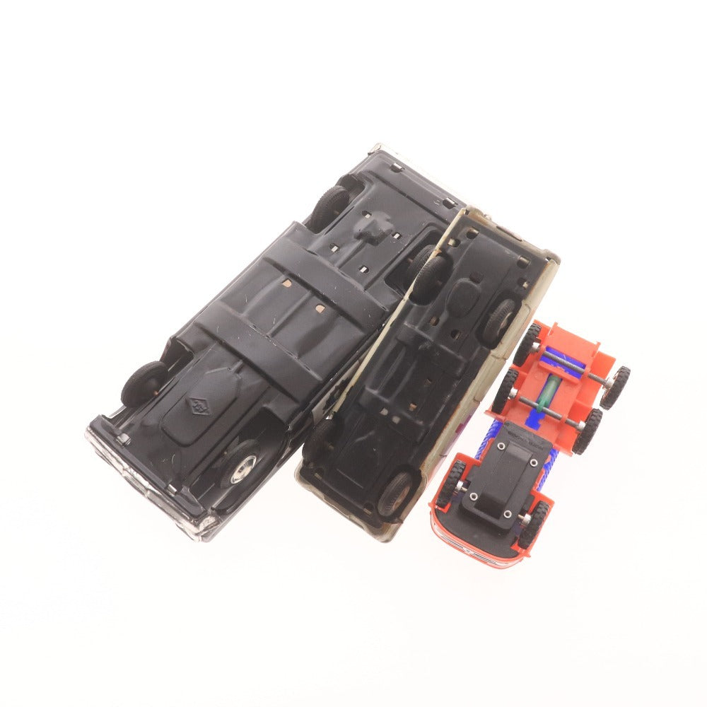 ■ ミニカー ブリキ 4点セット まとめ売り シボレー ランツ ベンツ キャデラック レトロ ヴィンテージ 昭和 玩具