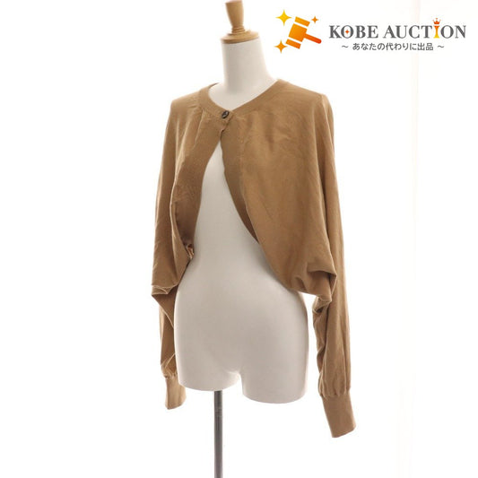 ■ Cabane Bolero Cardigan Cashmere Blend Women's F Beige