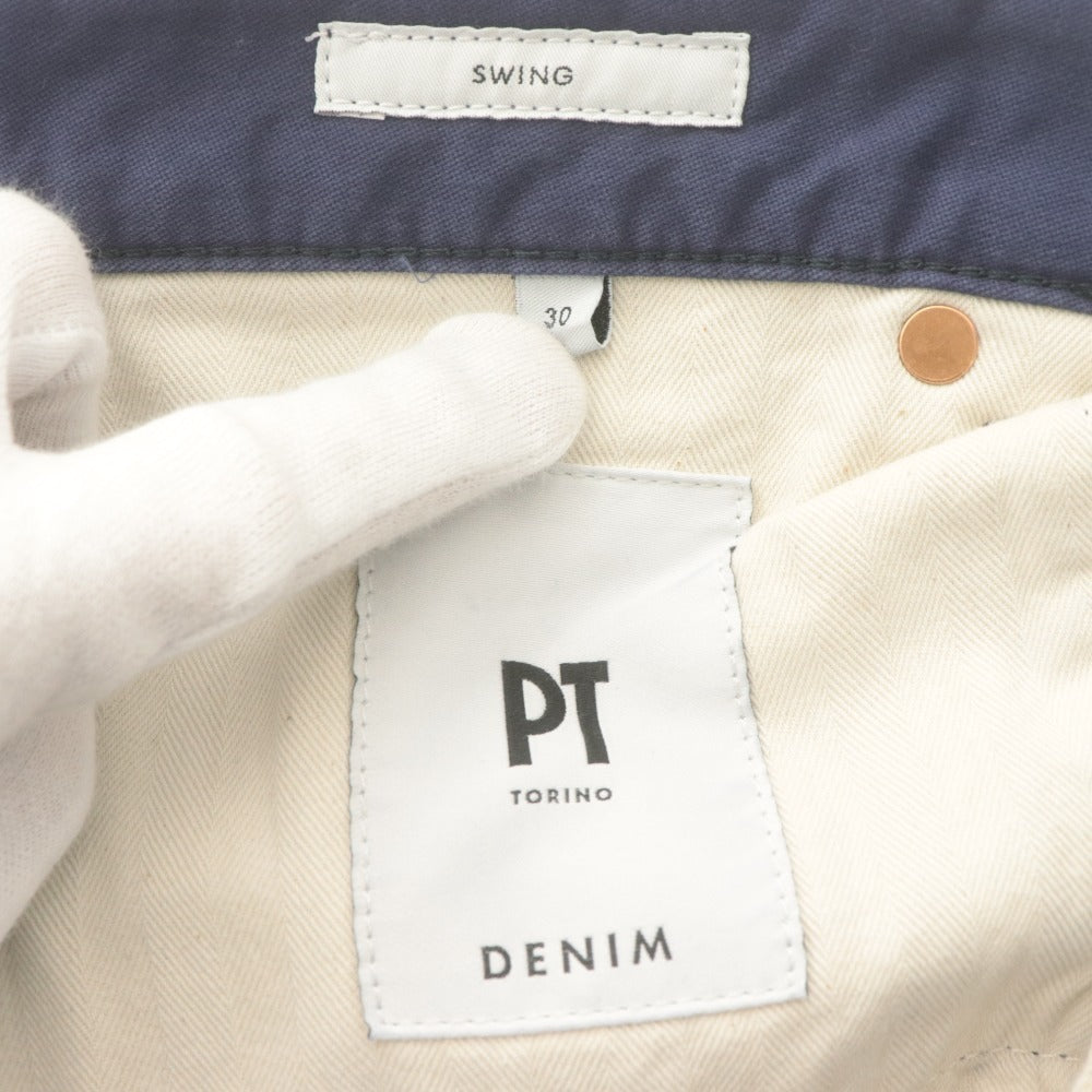 ■ PT TORINO ピーティートリノ デニムパンツ ジーンズ ボトムス SWING スウィング メンズ 30(M相当) ダークパープル系 タグ付き 未使用