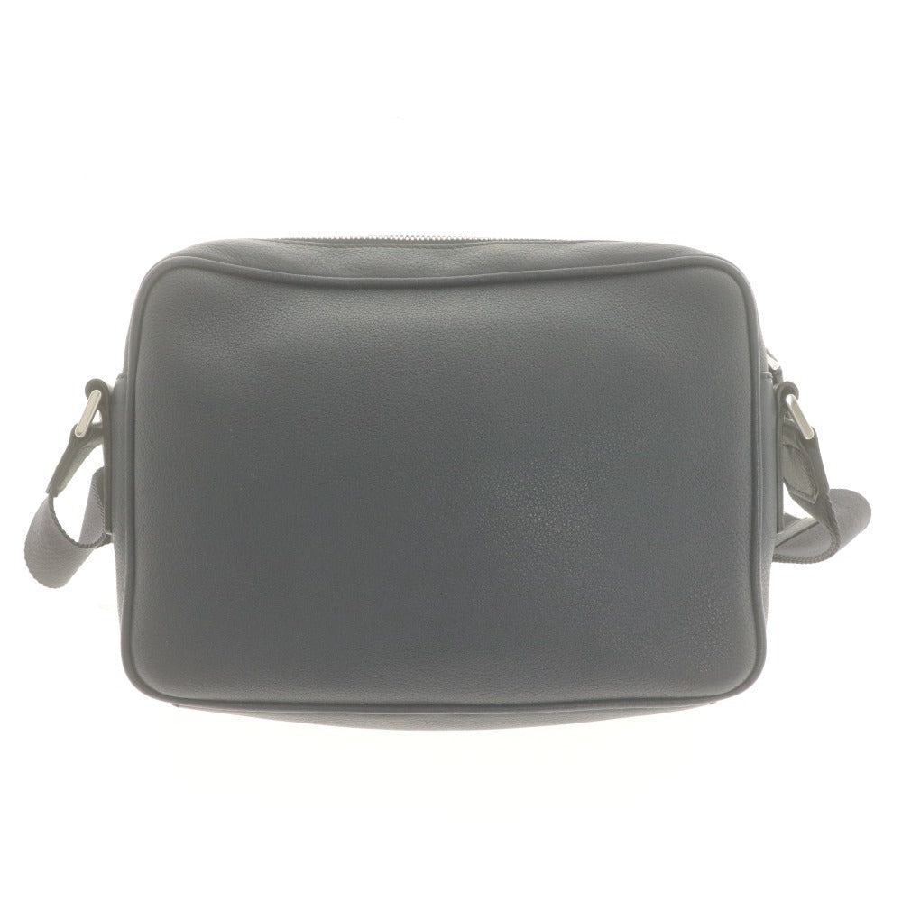 ■ PRADA プラダ ショルダーバッグ 鞄 2VH094 165 トライアングルロゴ ヴィッテロ シティ レザー 革 メンズ レディース ネイビー
