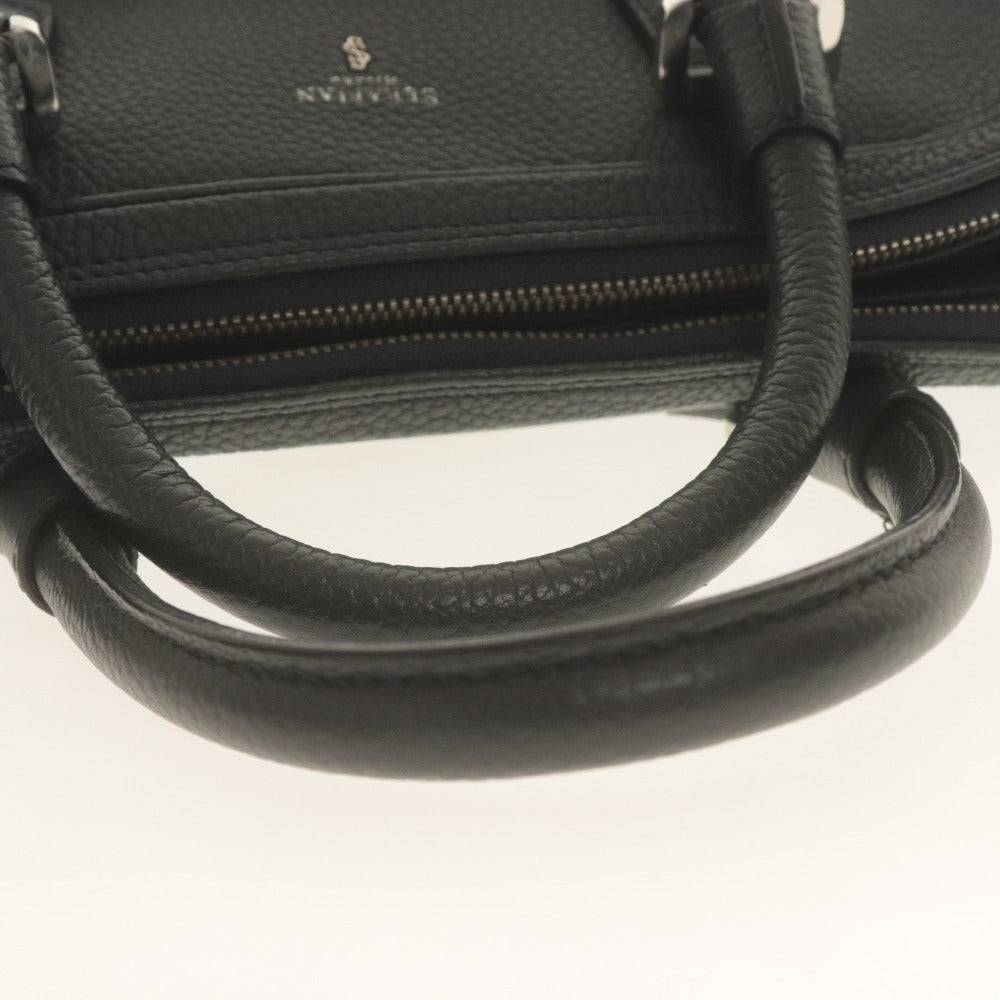 ■ SERAPIAN Handbag Business Bag Bag Zipper Pocket Men's Navy