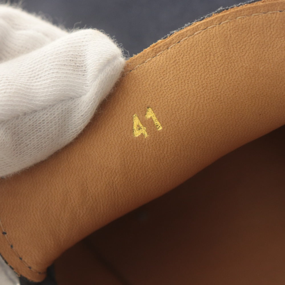 ■ BRUNELLO CUCINELLI ブルネロクチネリ スニーカー シューズ 靴 スエードペニーローファー メンズ 41 (26.0cm相当) ネイビー系 箱付き