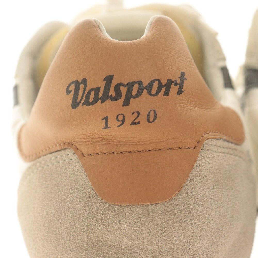 ■ Valsport ヴァルスポルト スニーカー シューズ 靴 MAGIC RUN 2417 紐 メンズ 43 (27.5cm相当) ホワイト系 付属品付き