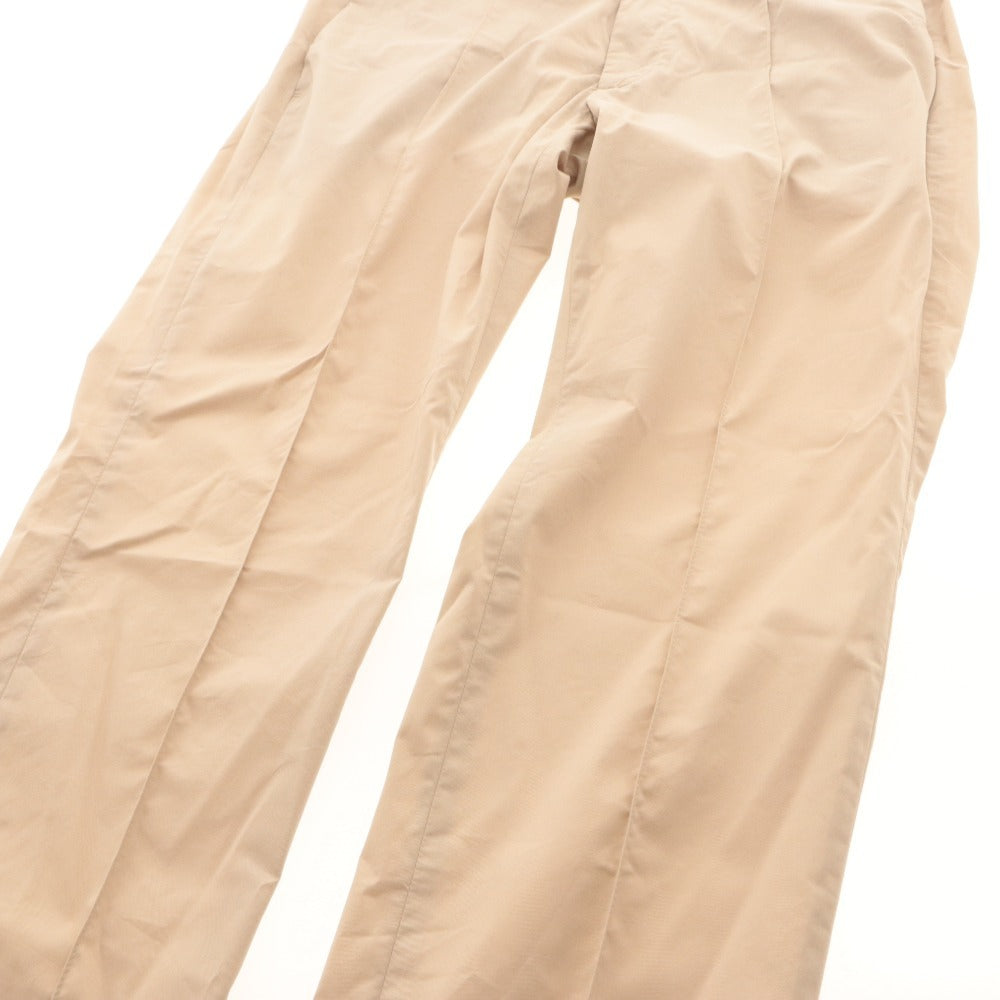 ■ Giabsarchivio Cucito in Firenze Pants Bottoms Zip Button Pockets Solid Men's 46 Beige