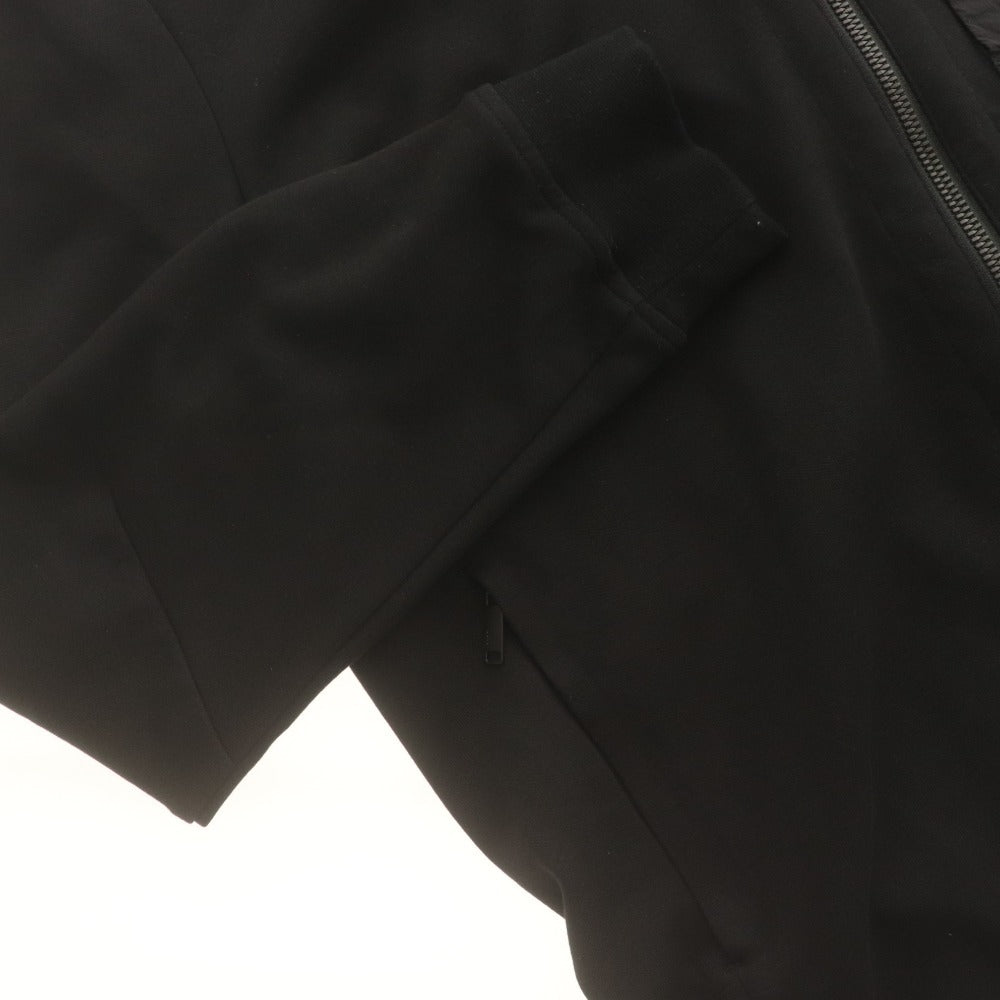 ■ DUNO Jacket Parka Outerwear Zipper Pocket Hooded Solid Men's 46 Black