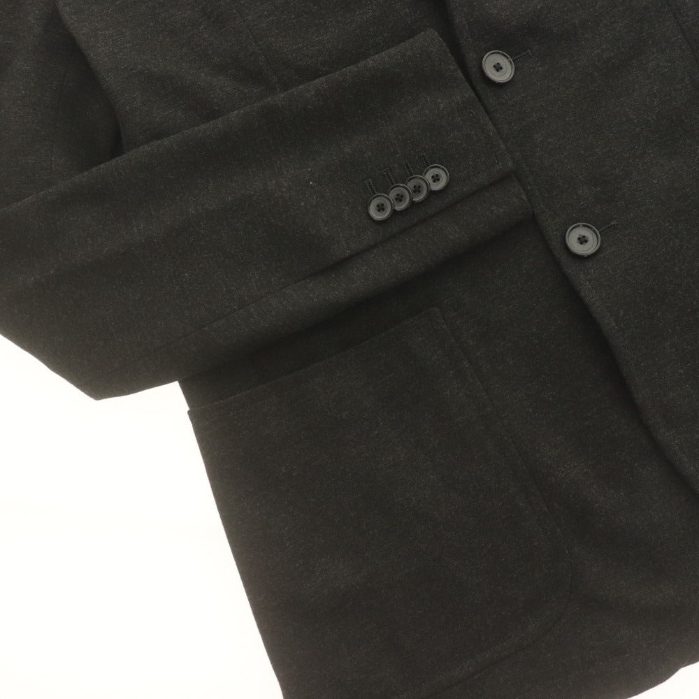 ■ TAGLIATORE Dakar Jacket, compatible with setup, outerwear, button, pocket, solid color, men's, 46, black tone