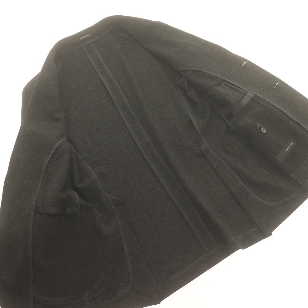 ■ TAGLIATORE Dakar Jacket, compatible with setup, outerwear, button, pocket, solid color, men's, 46, black tone
