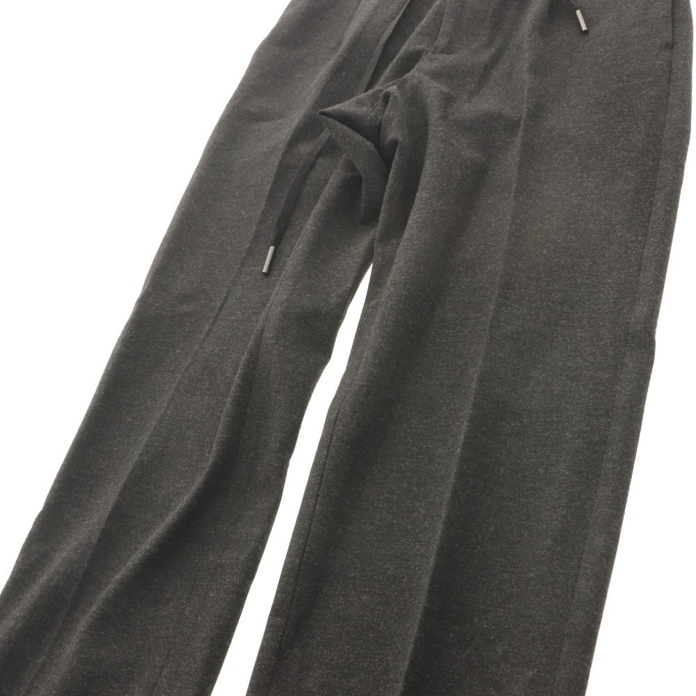 ■ TAGLIATORE タリアトーレ パンツ ダカール ボトムス セットアップ対応 ファスナー ボタン ポケット ゴム 紐 無地 メンズ 44 ブラック系