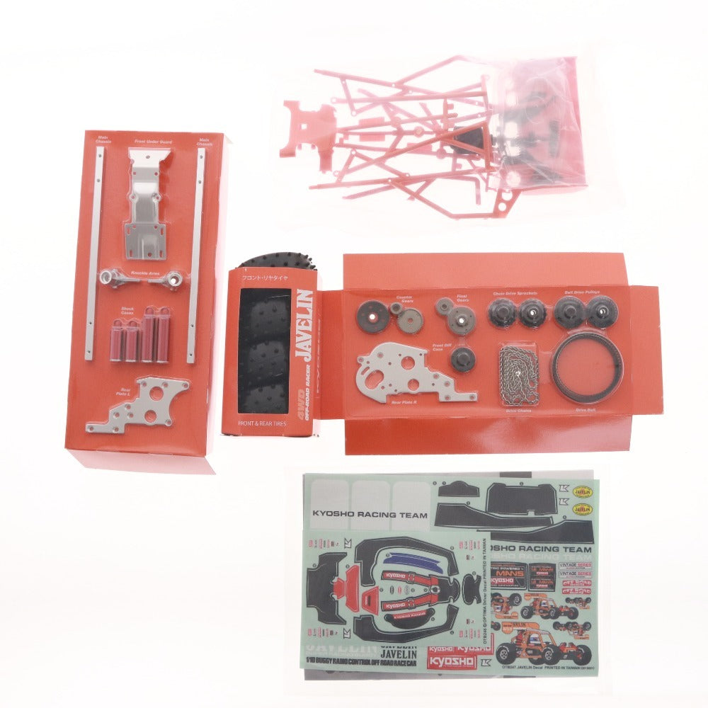 ■ 京商 KYOSHO ラジコン キット レーシング バギー 4WD オフロードレーサー ジャベリン 1/10スケール 新品 未組み立て 未使用 箱付き