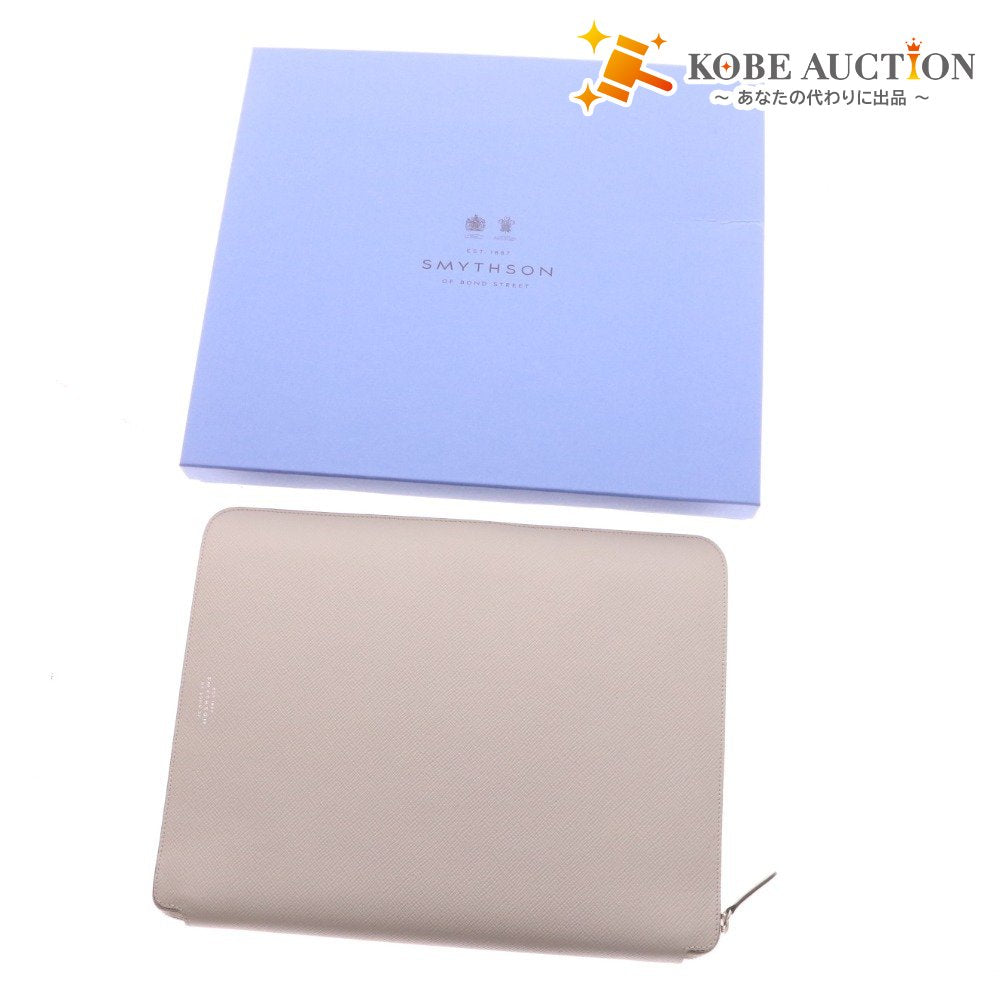 ■ Smythson Notebook Planner Notebook Memo Pad Grey Boxed Unused