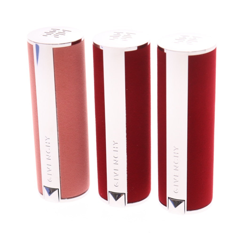 ■ Givenchy lipstick 3-piece set bulk sale Rouge Givenchy Sheer Velvet 37 Velvet 25 36 Unused