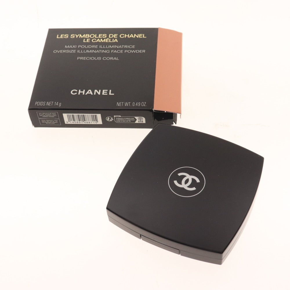 ■ CHANEL Cosmetics Les Embolles de Chanel Le Camellia Face Powder Precious Coral Boxed Unused