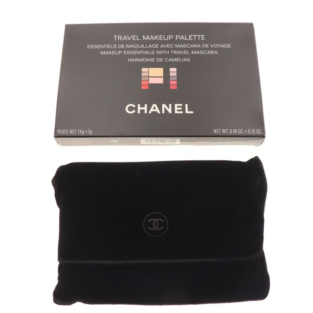 ■ シャネル トラベルメイクアップパレット アーモニードゥカメリア コスメ アイシャドウ 口紅 フェイスパウダー 箱付き 未開封 未使用