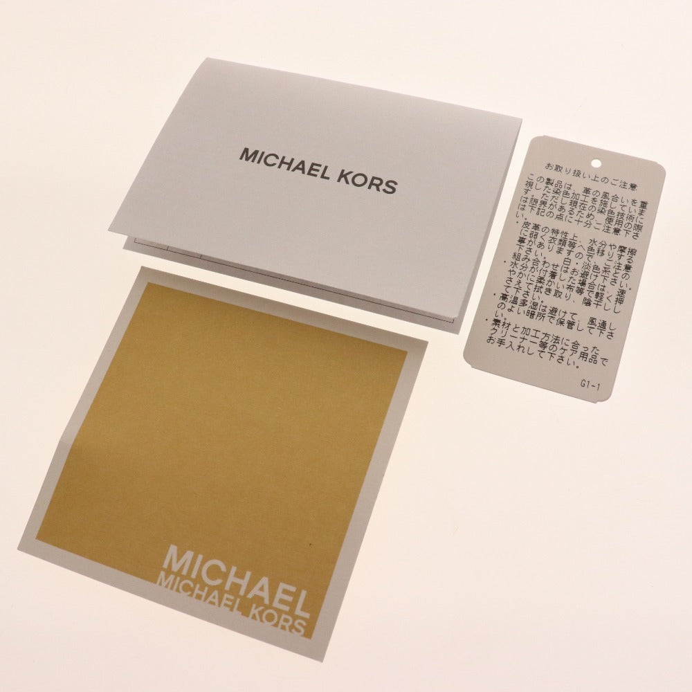 ■ マイケルコース トートバッグ ショルダーバッグ 鞄 レザー レディース ブラッシュピンク 付属品付き 未使用