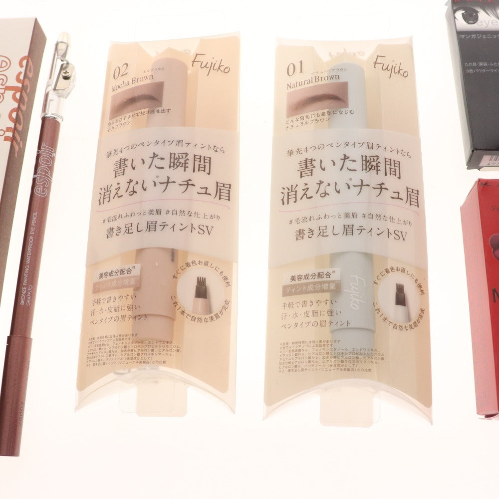 ■ Kate Fujiko Espoir Cosmetics Large Set Bulk Sale Lip Monster Eyebrow Tint SV etc. Boxed Unused
