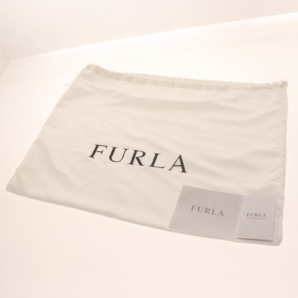 ■ フルラ ショルダーバッグ ハンドバッグ 鞄 ロゴチャーム レディース ピンク 袋付き