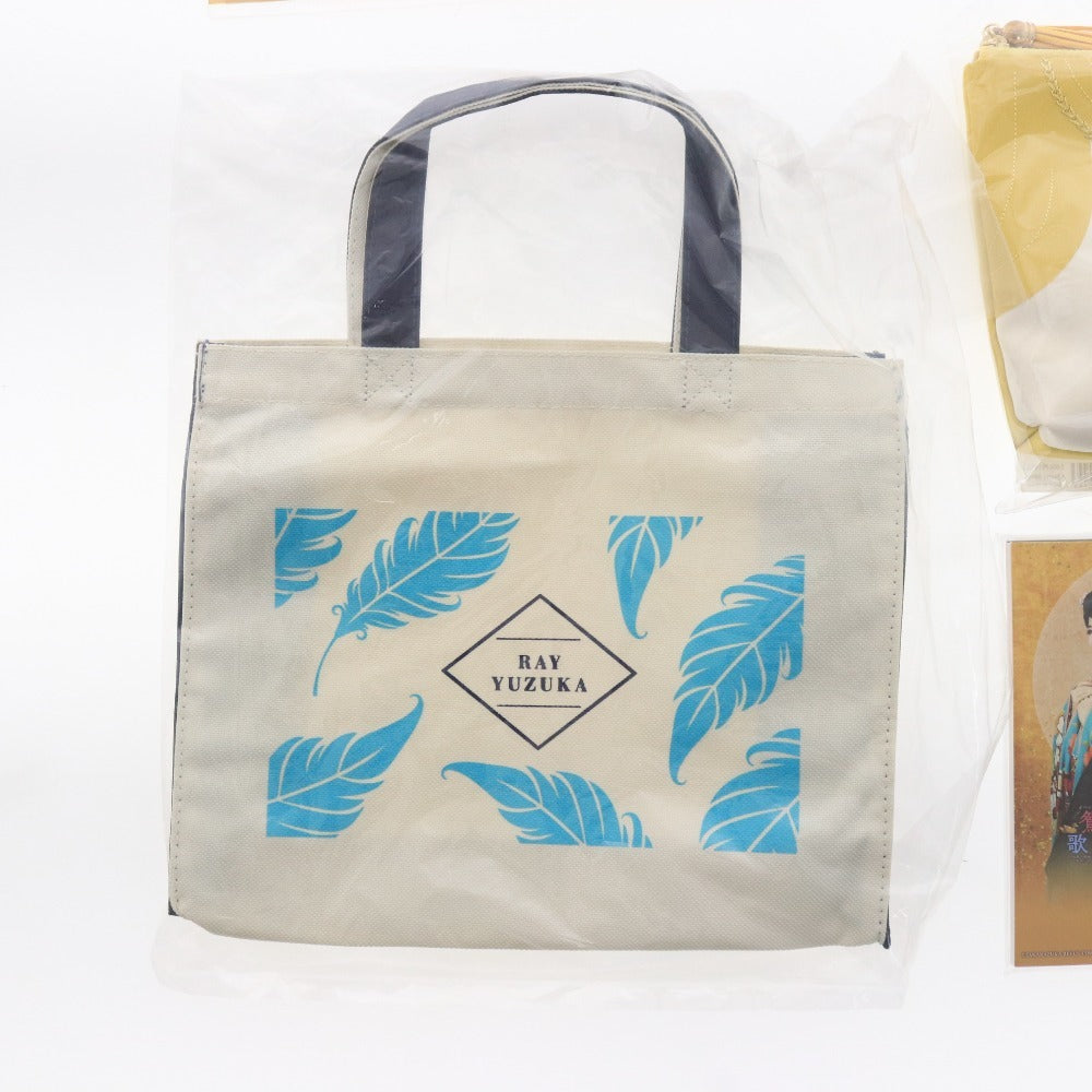 ■ Takarazuka Revue Flower Troupe Mandarin Duck Song Battle Goods Set of 6 (Clear File, Pouch, Magnetic Clip, Memo Paper, etc.) Unused and Unopened