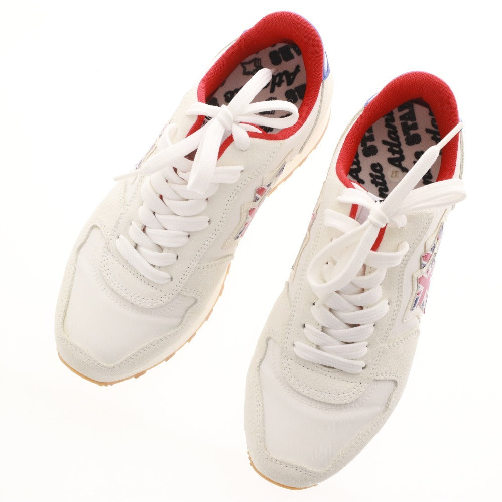 ■ ATLANTIC STARS アトランティック スターズ スニーカー シューズ 靴 メンズ レディース 37(23.5cm相当) ホワイト 付属品付き