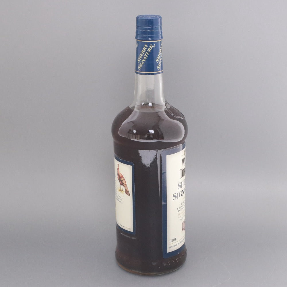 ■ 酒 ウイスキー ワイルドターキー シェリーシグネチャー バーボンウイスキー 1000ml 43% 未開栓 未使用 箱付き
