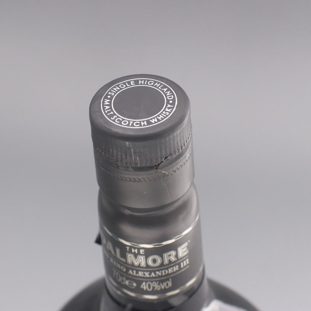 ■ 酒 ウイスキー ダルモア キング アレキサンダー3 シングルモルトウイスキー 700ml 40% 未開栓 未使用 箱付き