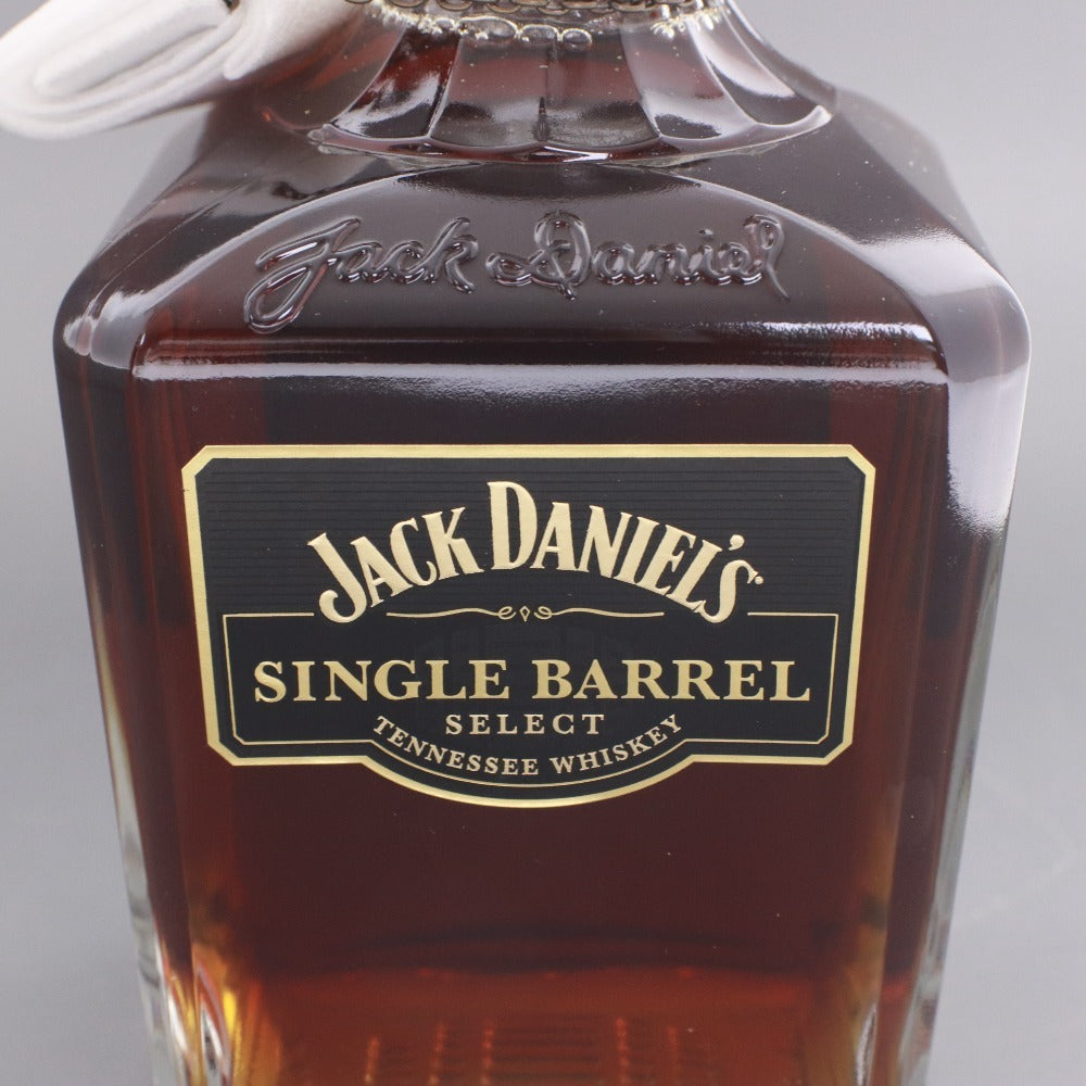 ■ 酒 ウイスキー ジャックダニエル シングルバレル バーボンウイスキー グレーン モルト 750ml 47% 未開栓 未使用 箱付き
