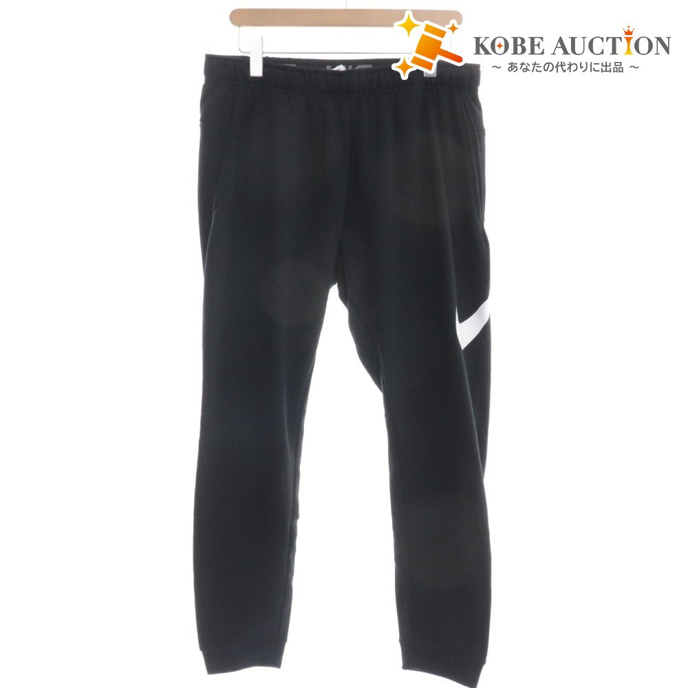 ■ ナイキ テーパードトレーニングパンツ ボトムス ロゴ ドライフィット メンズ XL ブラック 未使用