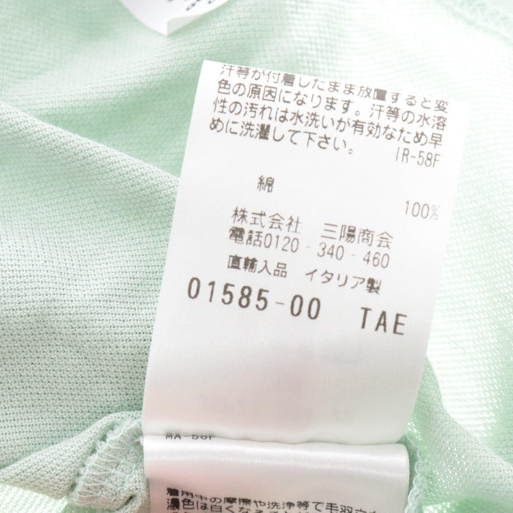 ■ ポールスチュアート カットソー 半袖 トップス 綿 イタリア製 メンズ 50 グリーン タグ付き 未使用