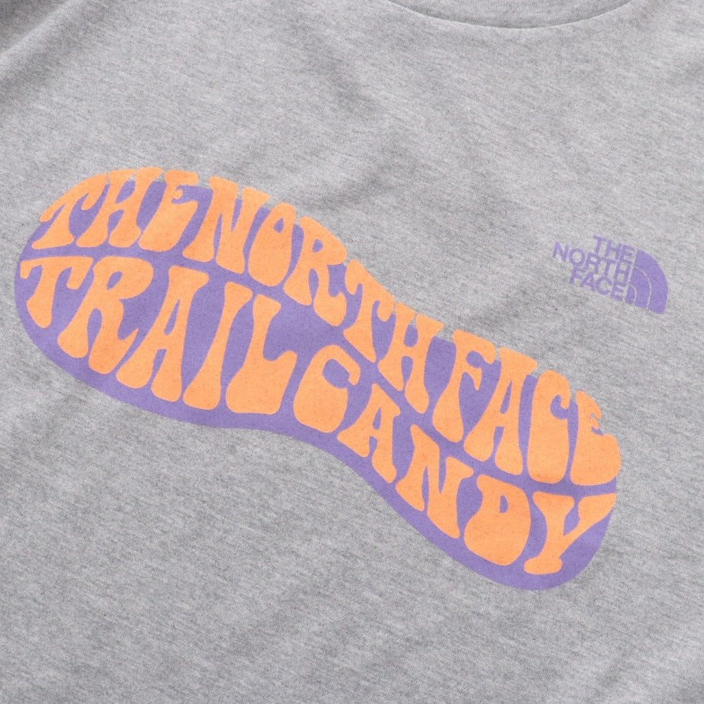 ■ ノースフェイス グラフィックTシャツ 半袖 トップス プリント メンズ XL グレー系 タグ付き 未使用