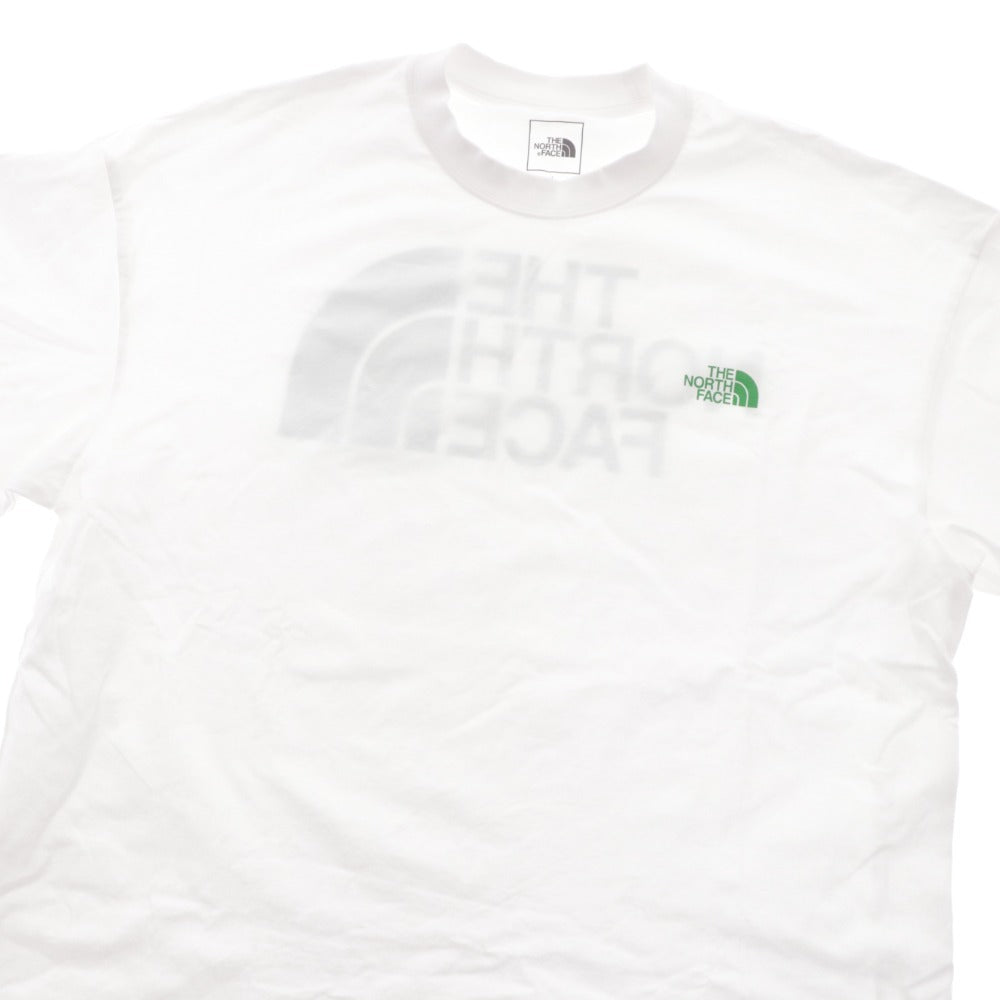 ■ ノースフェイス Tシャツ 半袖 NT32434トップス ロゴ ユニセックス L ホワイト グリーン タグ付き 未使用