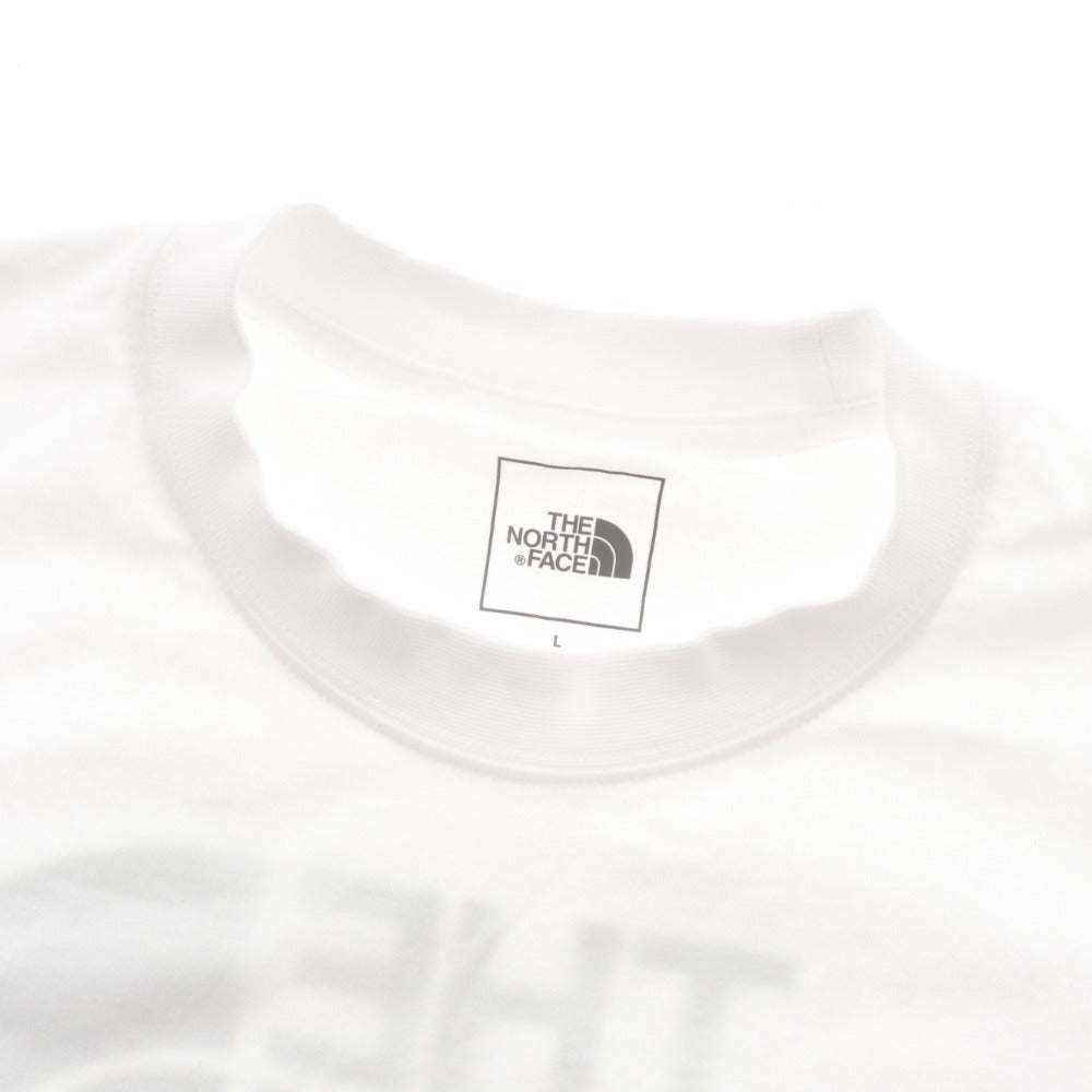 ■ ノースフェイス Tシャツ 半袖 NT32434トップス ロゴ ユニセックス L ホワイト グリーン タグ付き 未使用