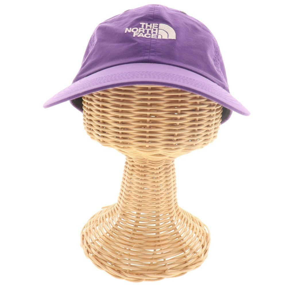 ■ The North Face Cap NN02340 Hat Embroidery Men's Free Purple Tag attached Unused
