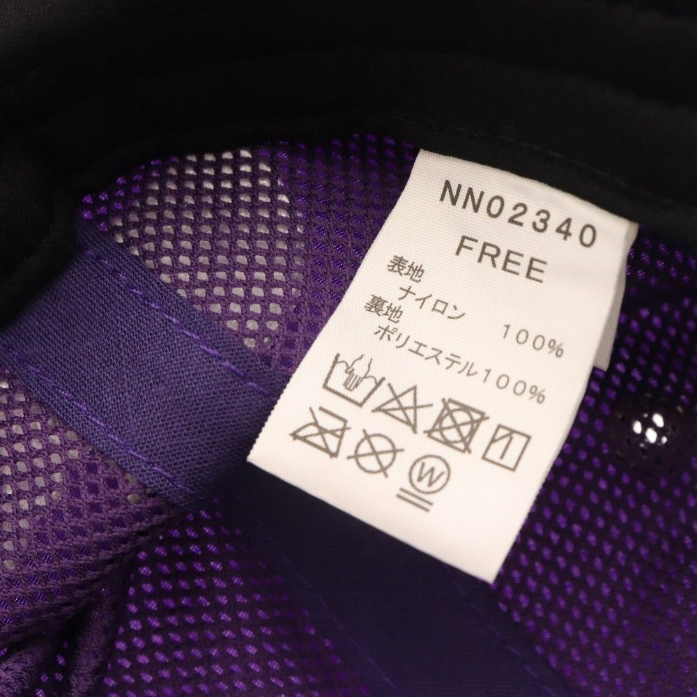 ■ The North Face Cap NN02340 Hat Embroidery Men's Free Purple Tag attached Unused