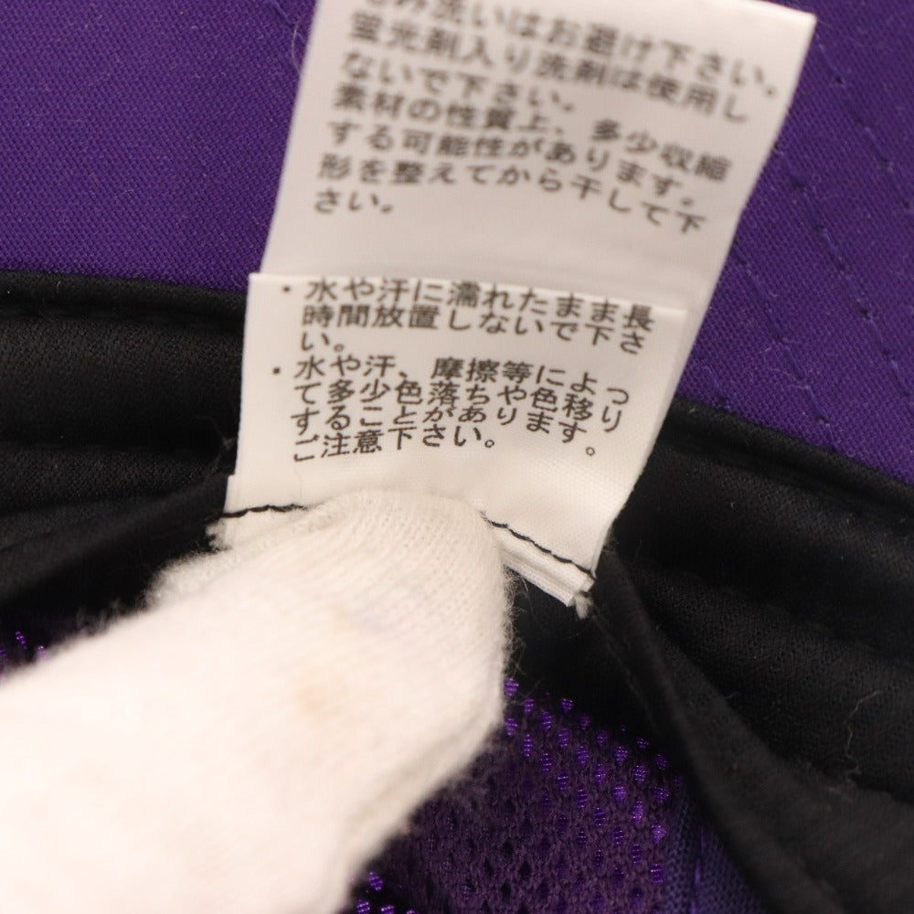■ The North Face Cap NN02340 Hat Embroidery Men's Free Purple Tag attached Unused