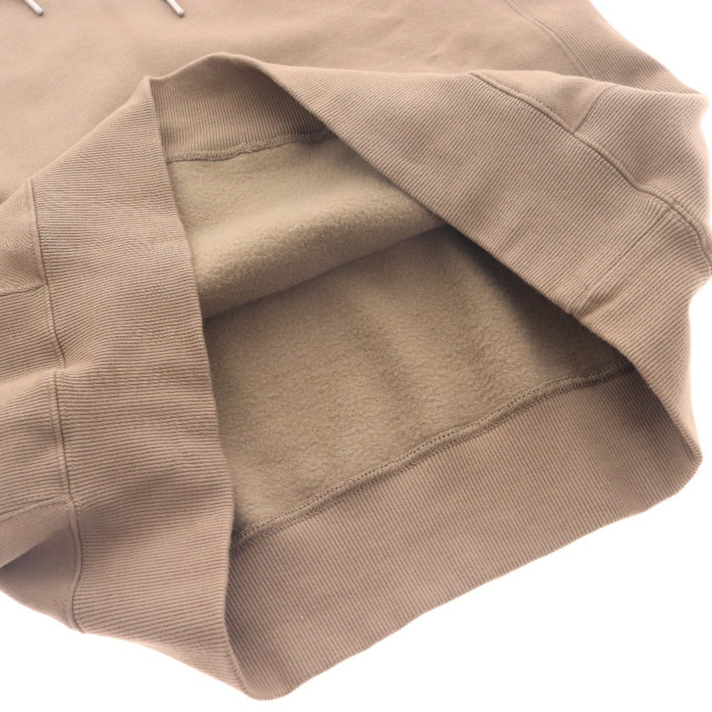 The North Face Back To Land Hoodie NT12430R, long-sleeved, fleece-lined top, Ebisu-exclusive, men's, size L, walnut and brown, with tags.