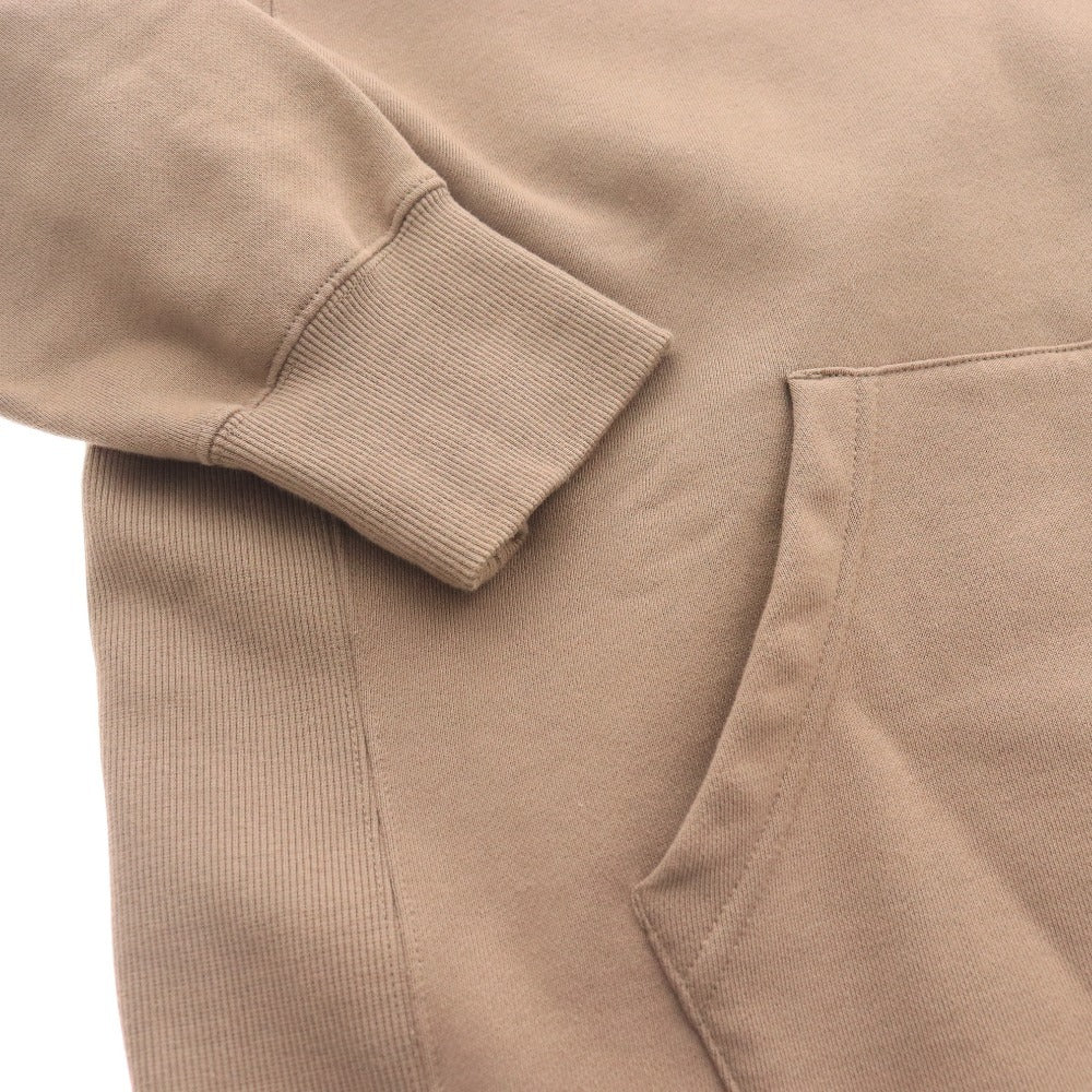 The North Face Back To Land Hoodie NT12430R, long-sleeved, fleece-lined top, Ebisu-exclusive, men's, size L, walnut and brown, with tags.