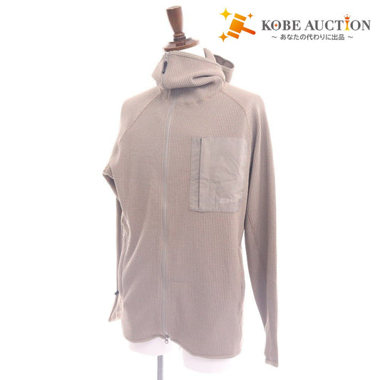 ■ トゥーフォーワン 241 ワッフルフルジップフーディ MB4402 長袖 トップス 防寒 防風 フード メンズ M ベージュ 未使用 タグ付き