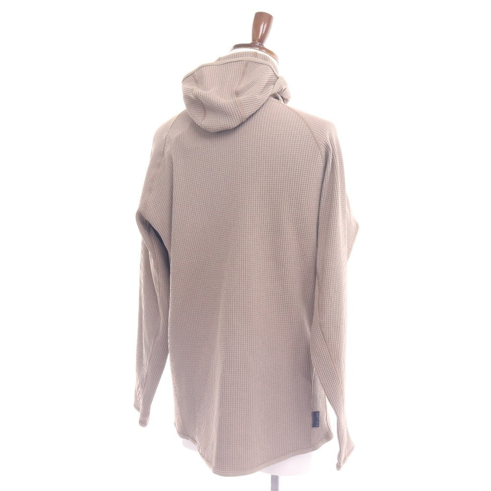 ■ トゥーフォーワン 241 ワッフルフルジップフーディ MB4402 長袖 トップス 防寒 防風 フード メンズ M ベージュ 未使用 タグ付き