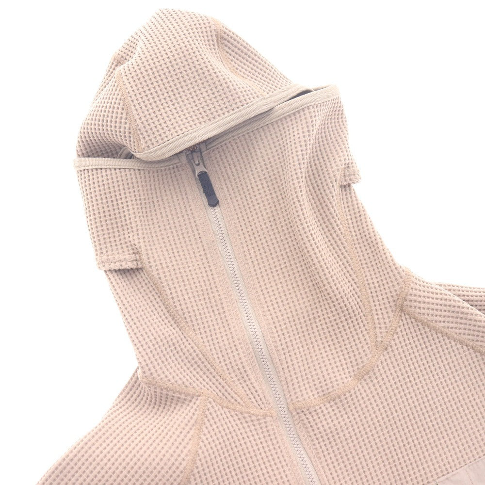 ■ トゥーフォーワン 241 ワッフルフルジップフーディ MB4402 長袖 トップス 防寒 防風 フード メンズ M ベージュ 未使用 タグ付き