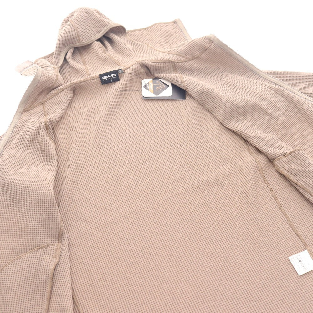 ■ トゥーフォーワン 241 ワッフルフルジップフーディ MB4402 長袖 トップス 防寒 防風 フード メンズ M ベージュ 未使用 タグ付き