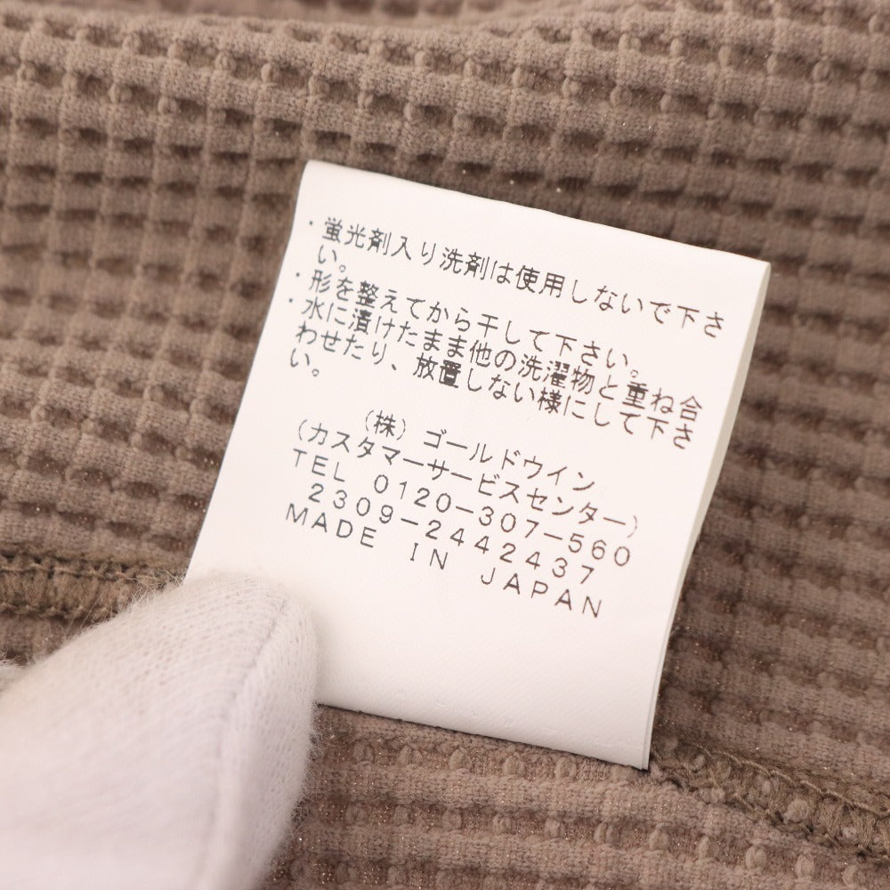 ■ トゥーフォーワン 241 ワッフルフルジップフーディ MB4402 長袖 トップス 防寒 防風 フード メンズ M ベージュ 未使用 タグ付き