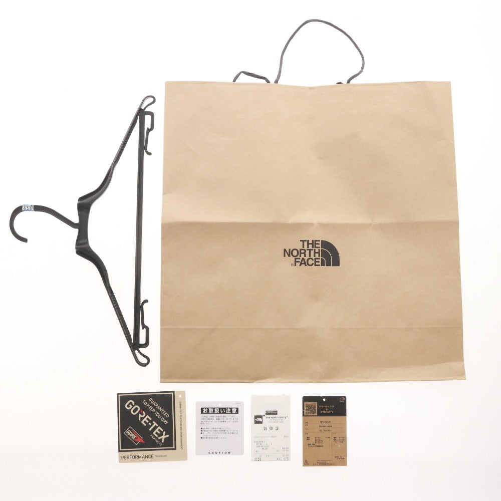 The North Face Mountain Parka Jacket NP61800, Men's Size L, Khaki Gray, Zippered, Pockets, Hooded