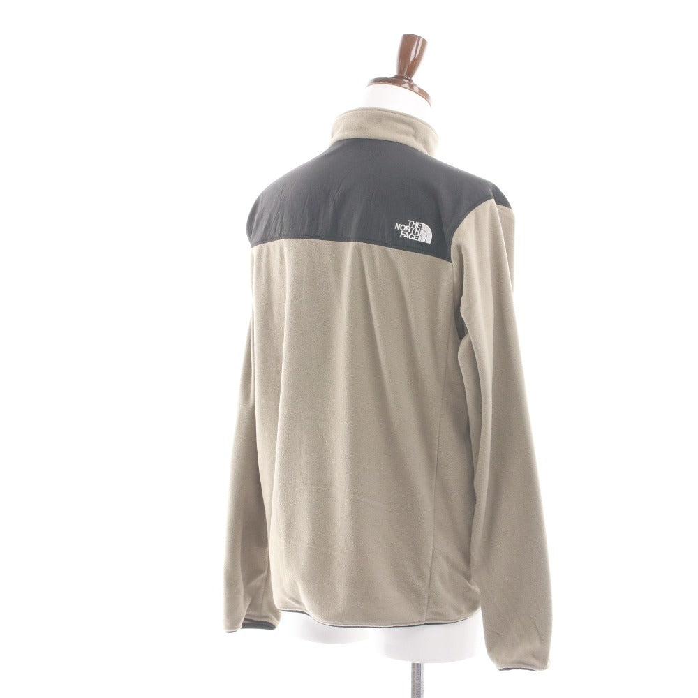 ■ ノースフェイス フリース ジャケット NL72504 アウター ファスナー ポケット メンズ レディース XL ベージュ 未使用
