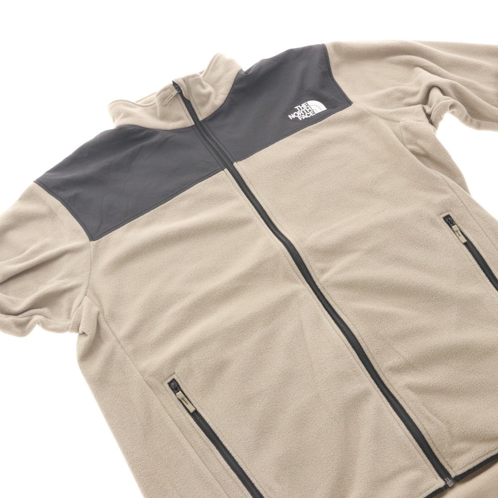 ■ ノースフェイス フリース ジャケット NL72504 アウター ファスナー ポケット メンズ レディース XL ベージュ 未使用