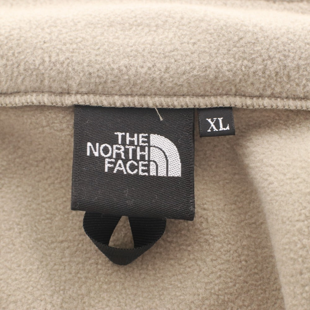 ■ ノースフェイス フリース ジャケット NL72504 アウター ファスナー ポケット メンズ レディース XL ベージュ 未使用