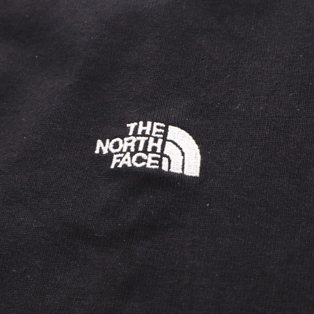 ■ ノースフェイス Tシャツ NT32345 長袖 トップス 丸首 ロンT 無地 ワンポイント メンズ レディース L ブラック