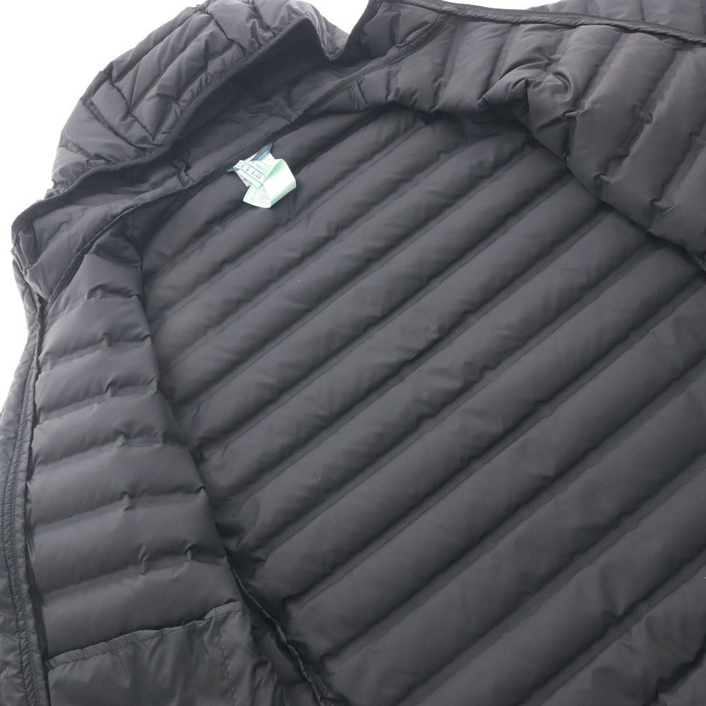 Columbia Down Jacket, Zipper Pocket, Hood, Men's/Women's, XL, Black