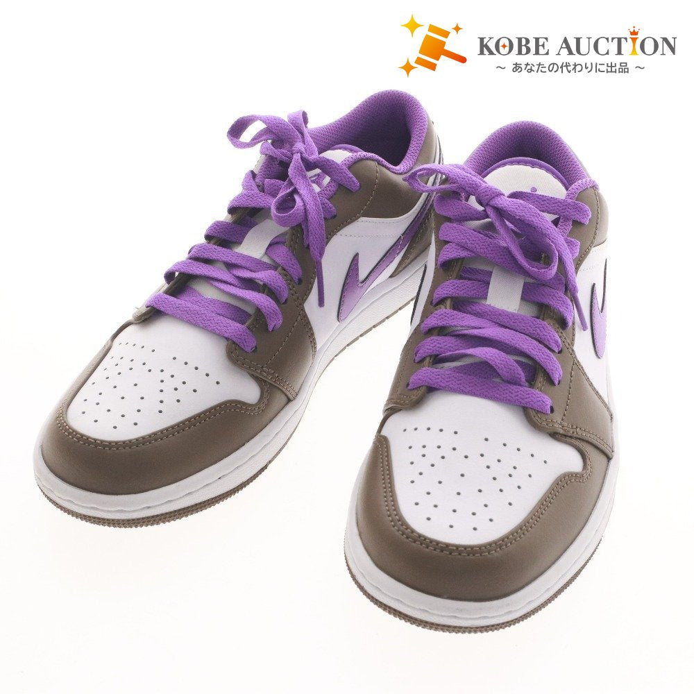 ■ NIKE ナイキ シューズ エアジョーダン 553558-215 カジュアルシューズ 靴 メンズ 26cm ブラウン パープル ホワイト 未使用