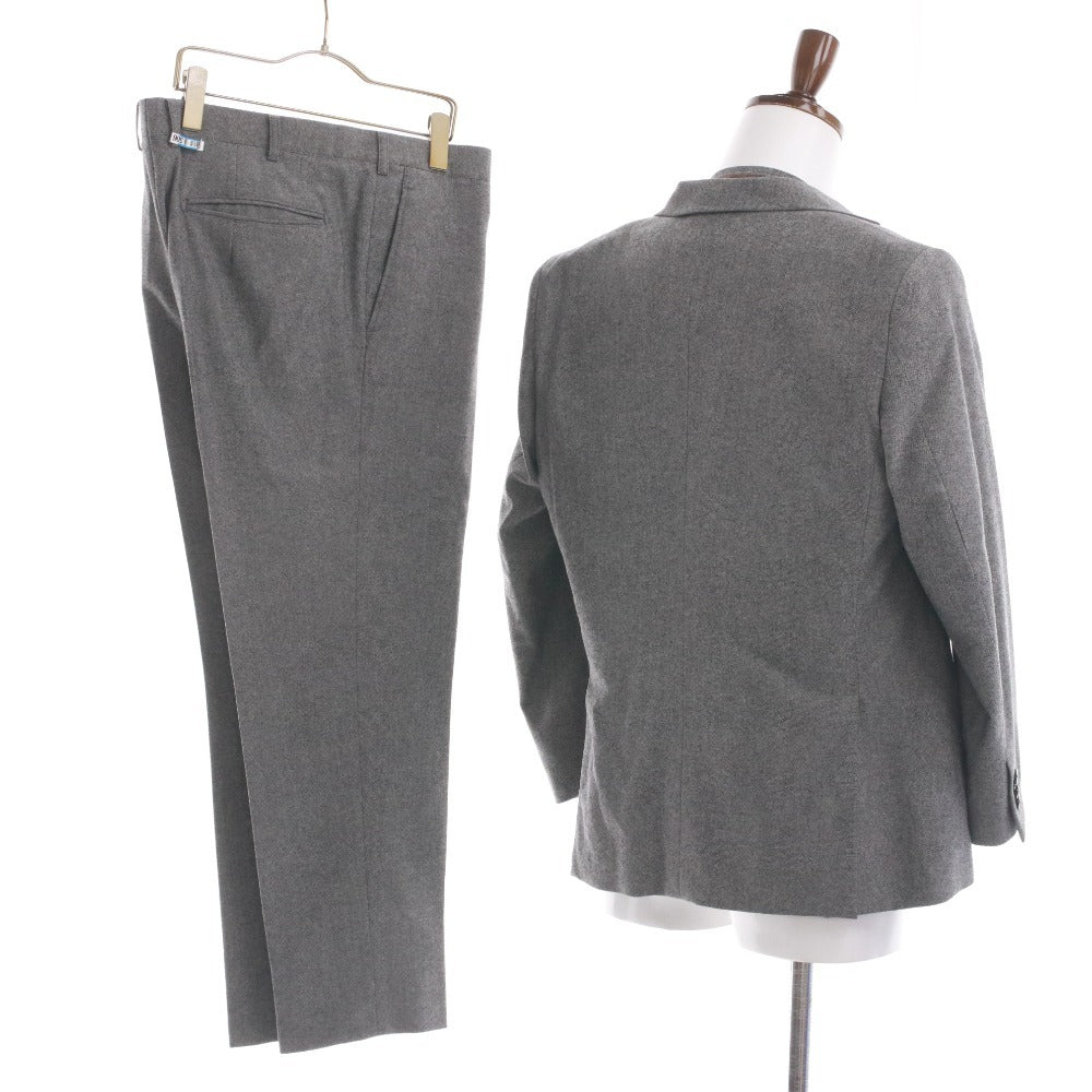 ■ NIKKE スーツ セットアップ ジャケット ボトムス ベスト 3点 ボタン ポケット メンズ グレー